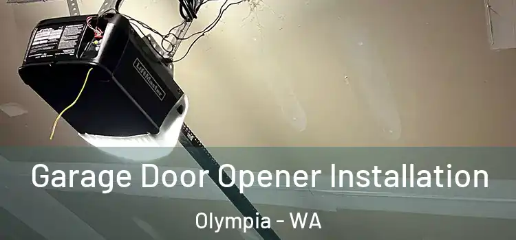  Garage Door Opener Installation Olympia - WA